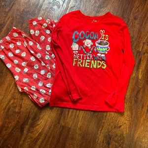 Girls pajamas size 16/18